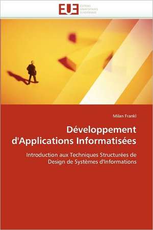 Développement d'Applications Informatisées de Milan Frankl