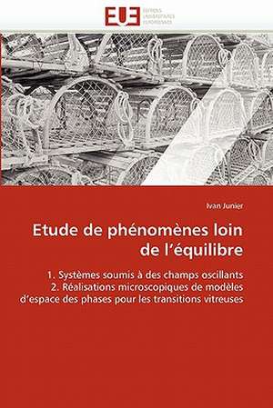 Etude de phénomènes loin de l'équilibre de Ivan Junier