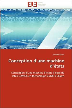 Conception d'une machine d'états de SAMIR Barra