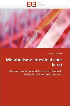 Métabolisme intestinal chez le rat de Arnaud Bruyere