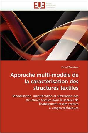 Approche multi-modèle de la caractérisation des structures textiles de Pascal Bruniaux