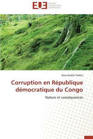 Corruption En Republique Democratique Du Congo