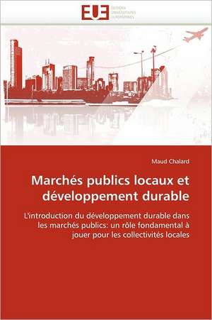 Marches Publics Locaux Et Developpement Durable: Programme Ambulatoire de Suivi Des Troubles Alimentaires de Maud Chalard