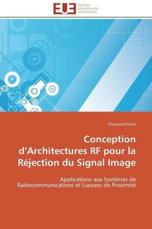 Conception D Architectures RF Pour La Rejection Du Signal Image: Cooccurrences de Oussama Frioui