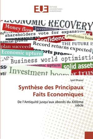 Synthèse des Principaux Faits Economiques de Iyad Dhaoui