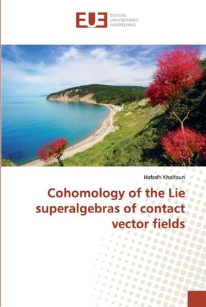 Cohomology of the Lie superalgebras of contact vector fields de Hafedh Khalfoun