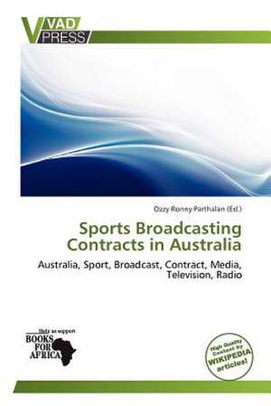 SPORTS BROADCASTING CONTRACTS