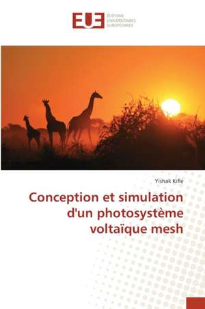 Conception et simulation d'un photosystème voltaïque mesh de Yishak Kifle