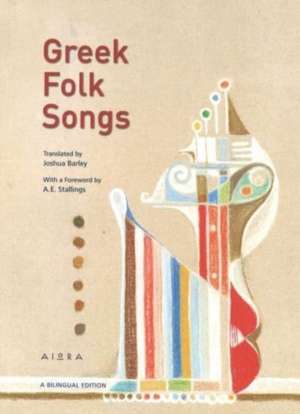 Greek Folk Songs: An Anthology de Joshua Barley