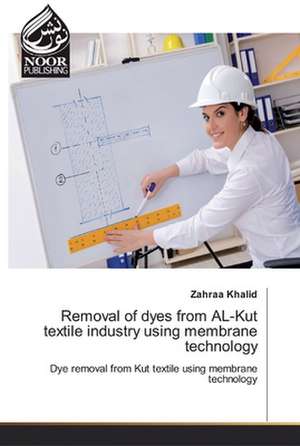 Removal of dyes from AL-Kut textile industry using membrane technology de Zahraa Khalid