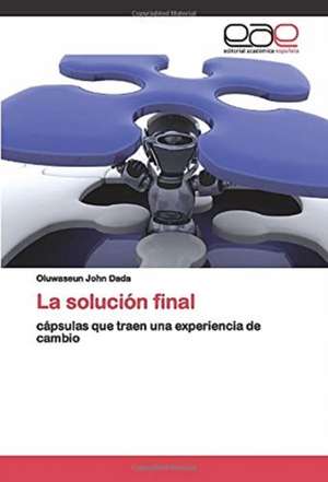 La solución final de Oluwaseun John Dada