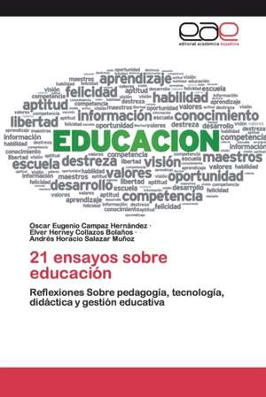 21 ensayos sobre educación de Oscar Eugenio Campaz Hernández