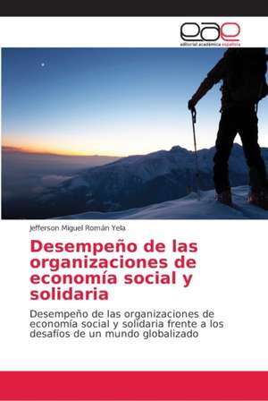 Desempeño de las organizaciones de economía social y solidaria de Jefferson Miguel Román Yela