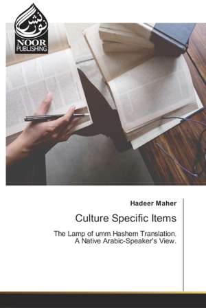 Culture Specific Items de Hadeer Maher