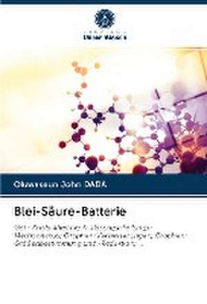 Blei-Säure-Batterie de Oluwaseun John Dada