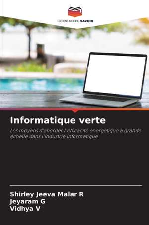 Informatique verte de Shirley Jeeva Malar R