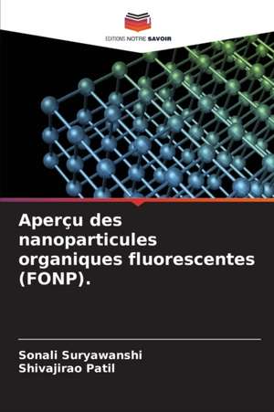 Aperçu des nanoparticules organiques fluorescentes (FONP). de Sonali Suryawanshi