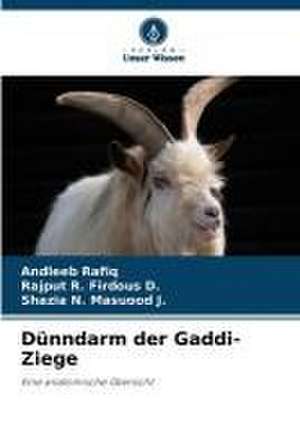 Dünndarm der Gaddi-Ziege de Andleeb Rafiq