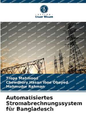 Automatisiertes Stromabrechnungssystem für Bangladesch de Tropa Mahmood