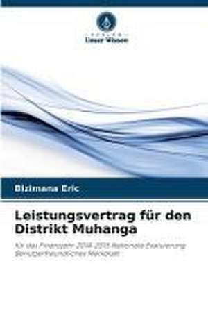 Leistungsvertrag für den Distrikt Muhanga de Bizimana Eric