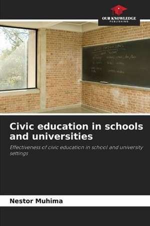 Civic education in schools and universities de Nestor Muhima