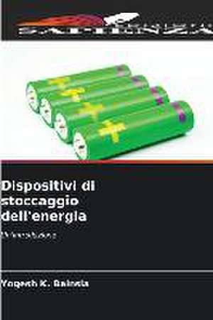 Dispositivi di stoccaggio dell'energia de Yogesh K. Bainsla