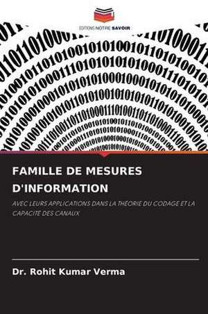 FAMILLE DE MESURES D'INFORMATION de Rohit Kumar Verma