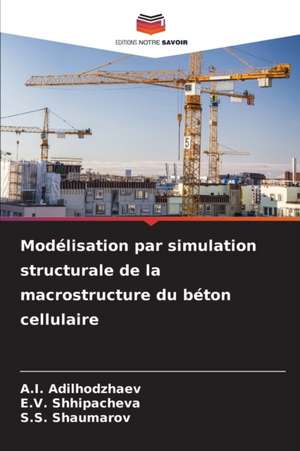 Modélisation par simulation structurale de la macrostructure du béton cellulaire de A. I. Adilhodzhaev