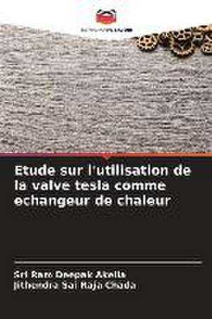 Etude sur l'utilisation de la valve tesla comme echangeur de chaleur de Sri Ram Deepak Akella