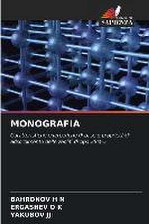 MONOGRAFIA de Bahronov H N