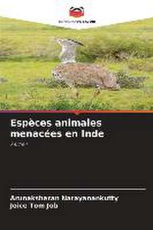 Espèces animales menacées en Inde de Arunaksharan Narayanankutty