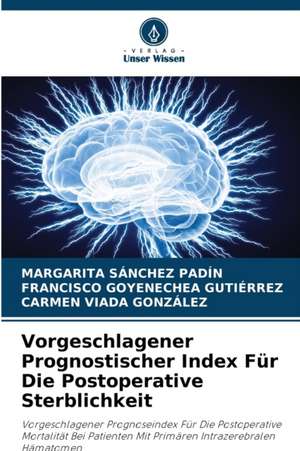 Vorgeschlagener Prognostischer Index Für Die Postoperative Sterblichkeit de Margarita Sánchez Padín