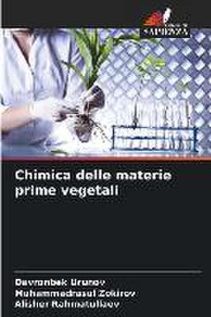 Chimica delle materie prime vegetali de Davronbek Urunov