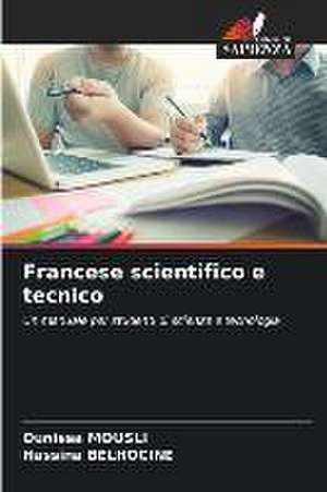 Francese scientifico e tecnico de Ounissa Mousli