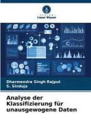 Analyse der Klassifizierung für unausgewogene Daten de Dharmendra Singh Rajput