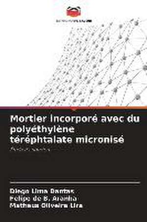 Mortier incorporé avec du polyéthylène téréphtalate micronisé de Diego Lima Dantas