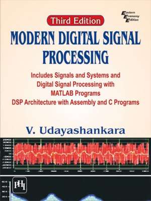 Udayashankara, V: Modern Digital Signal Processing de V. Udayashankara