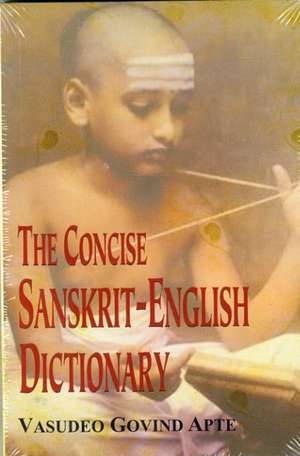 Concise Sanskrit-English Dictionary de Vasudeo Govind Apte