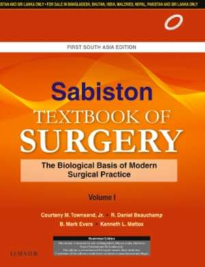 Sabiston Textbook of Surgery, First South Asia Edition de Courtney M. Townsend