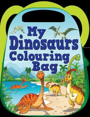 MY DINOSAURS COLOURING BAG de PEGASUS