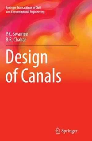 Design of Canals de P.K. Swamee