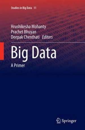 Big Data: A Primer de Hrushikesha Mohanty