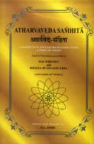 Atharvaveda Samhita de William Dwight Whitney