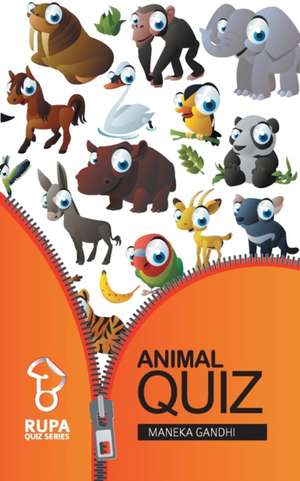 Rupa Book of Animal Quiz de MANEKA GANDHI