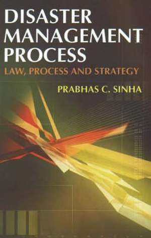 Disaster Management Process de Dr. Prabhas Chandra Sinha