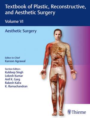 Textbook of Plastic, Reconstructive, and Aesthet – Aesthetic Surgery de Karoon Agrawal