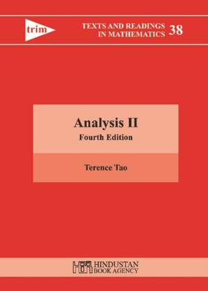Analysis II de Terence Tao