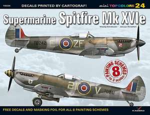 Supermarine Spitfire Mk XVIe Decals de Maciej Goralczyk