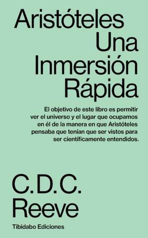 Aristóteles: Una inmersión rápida de C. D. C. Reeve