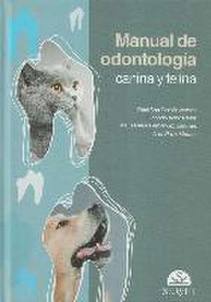 Manual de odontología canina y felina de Fidel San Román